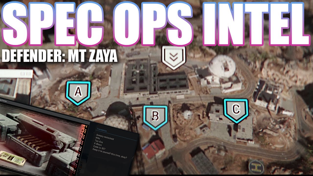Find all the hidden intel on Mt Zaya Defense: MW2 Spec Ops Guide