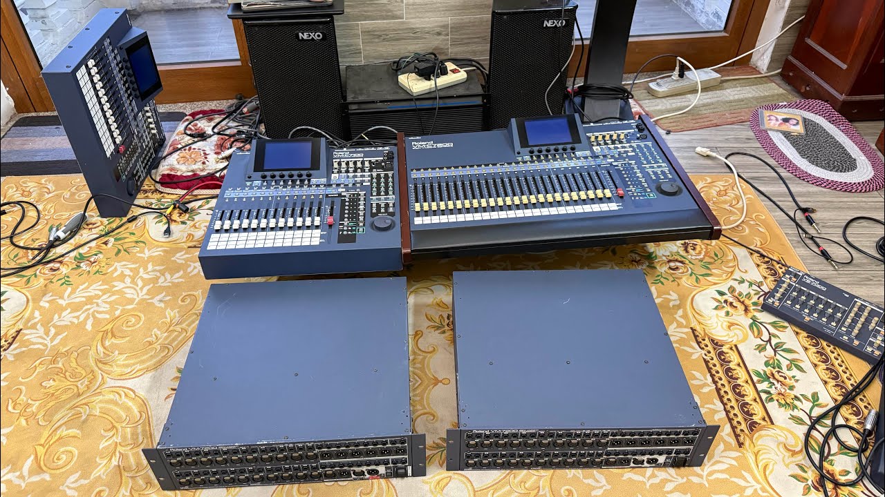 Mixer số bãi Nhật Roland vm c7100-7200