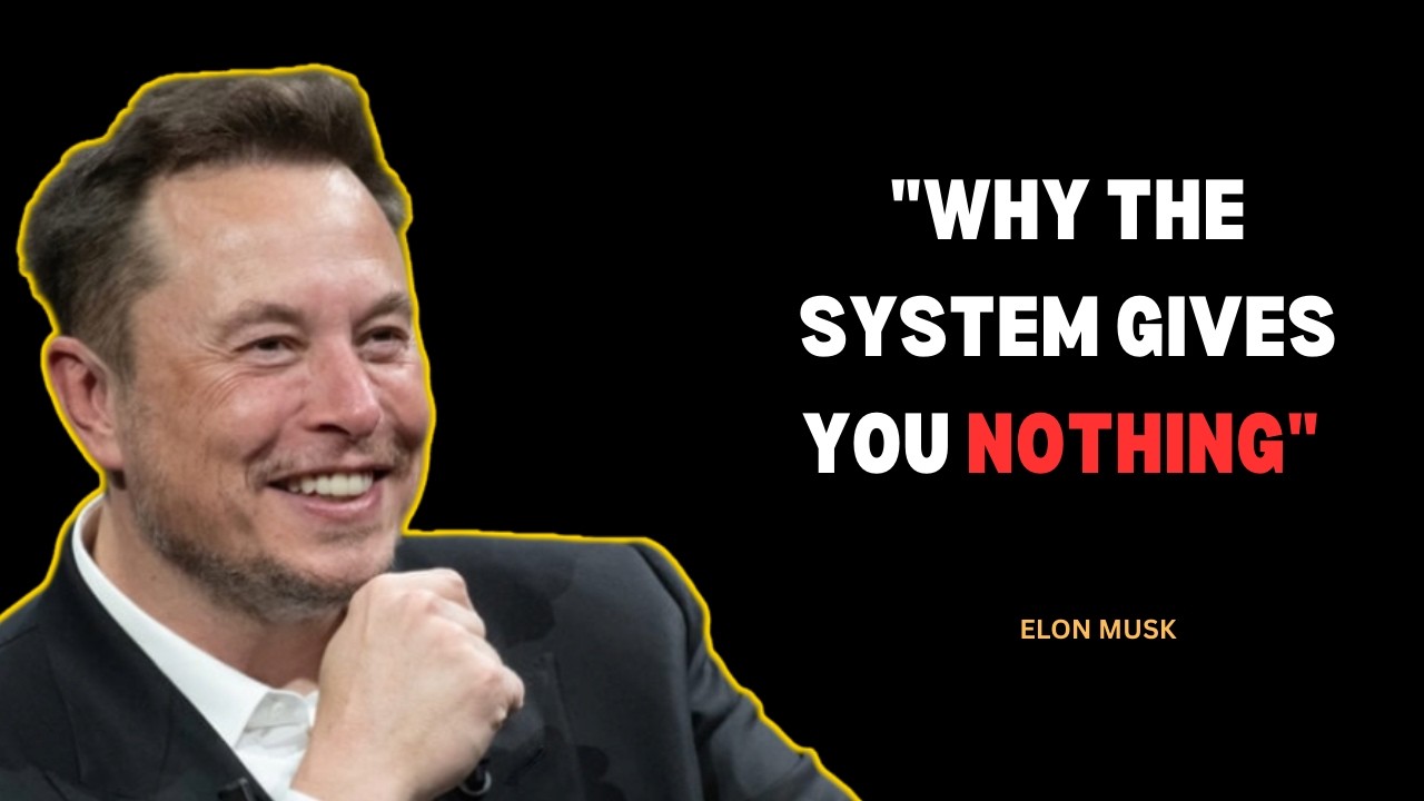ELON MUSK: Do this and you will never be poor again