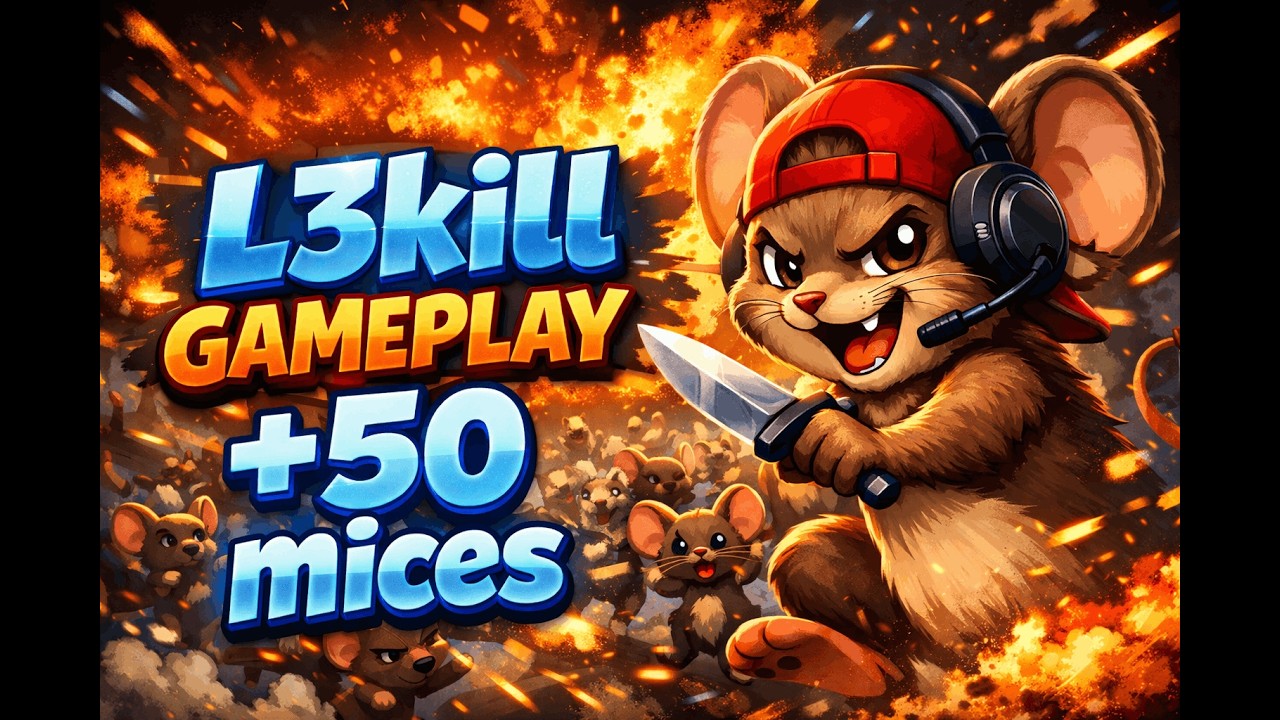 L3kill Gameplay +50 mices - Transformice