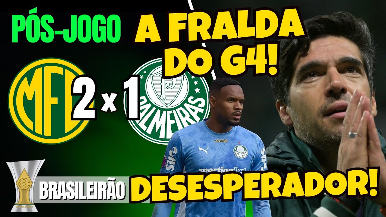 P&Oacute;S-JOGO | MIRASSOL 2X1 PALMEIRAS | BRASILEIR&Atilde;O 2025 | AO VIVO