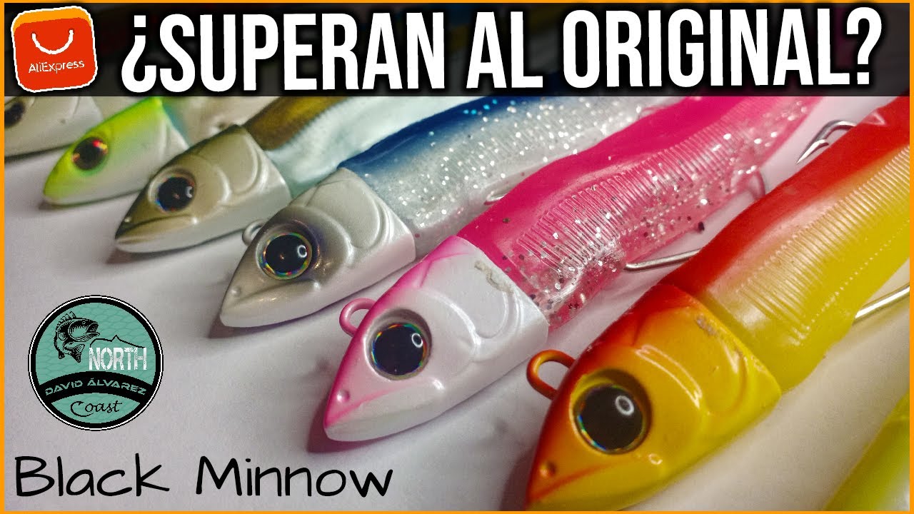 BLACK MINNOW 120 ► Original vs Copia (Aliexpress) ► Señuelos spinning