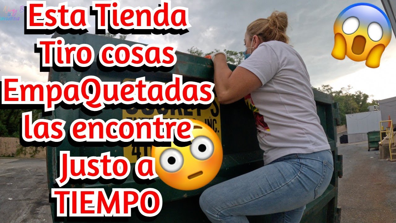 Esta Tienda Tiro cosas EmpaQuetadas😱Como fueron a parar en la BASURA estas Cosas😳#NoemyB