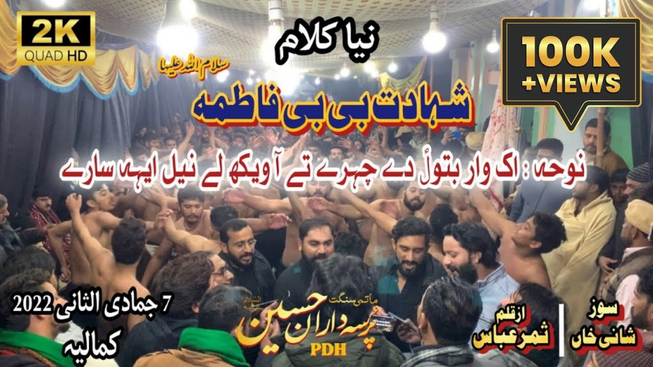Aik War Batool sa Dy Chehry Ty | PDH | Sahiwal Azadari | Ayam E Fatima | New Kalam | Kamalia