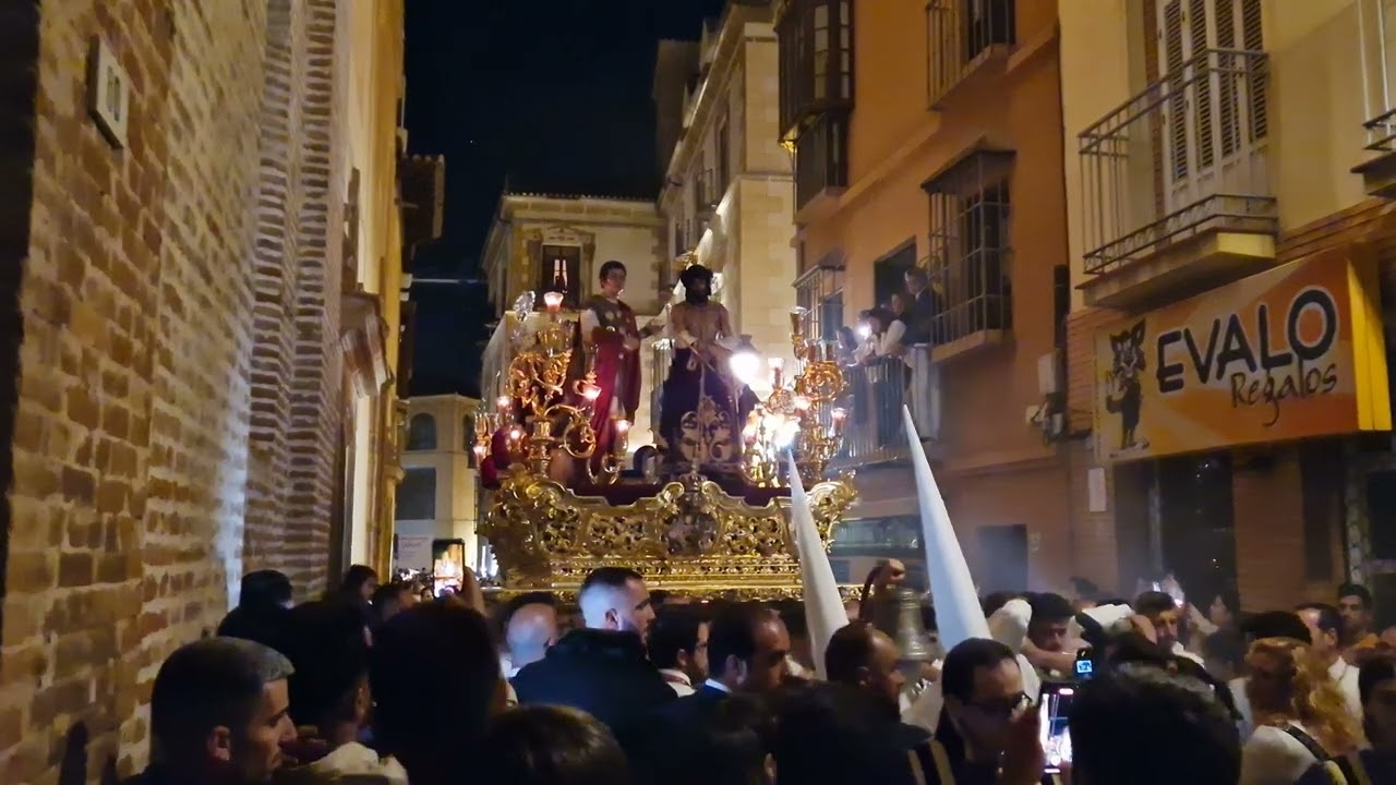 HUMILDAD en calle Granada. Semana Santa de MÁLAGA 2023 (4K)