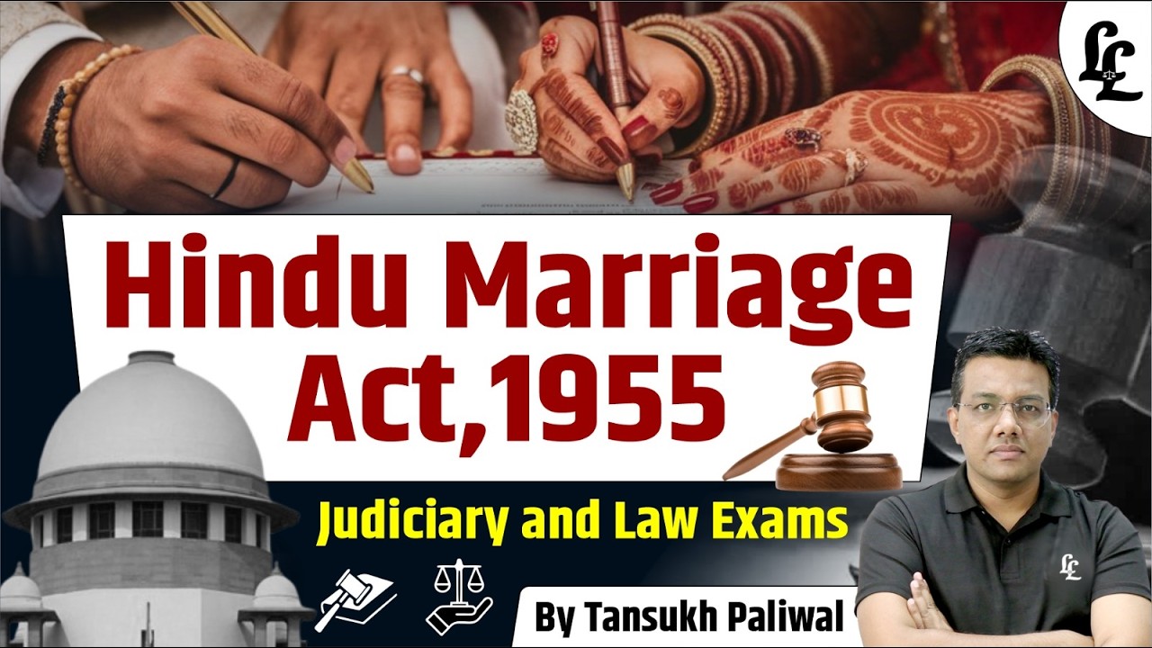 Revision Class: Hindu Marriage Act,1955 | Tansukh Paliwal | Linking Laws