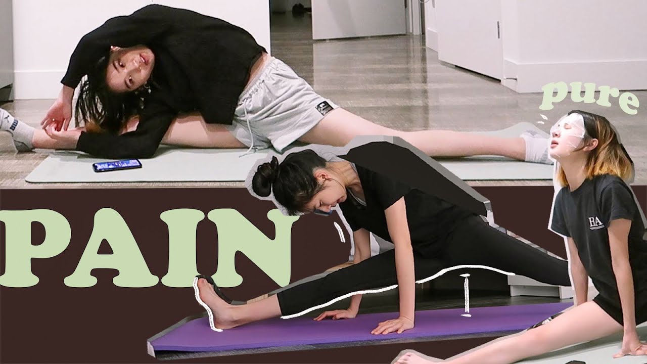 splits in 1 week?? I tried stretching everyday (loll)
