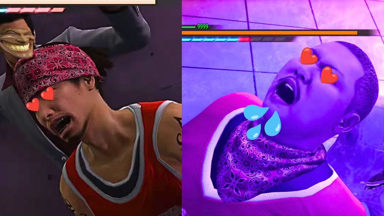Kiryu Lays Down Pipe💦🍆🍑 On the Akai Bros - Yakuza Kiwami (No Damage, No ATK UPG, No Tiger Drop)