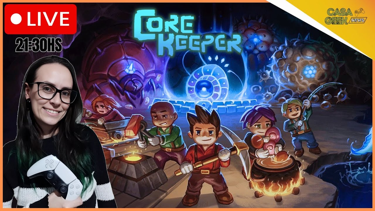 TENTANDO ENFRENTAR O BOSS DO SUBTERRÂNEO – CORE KEEPER #08