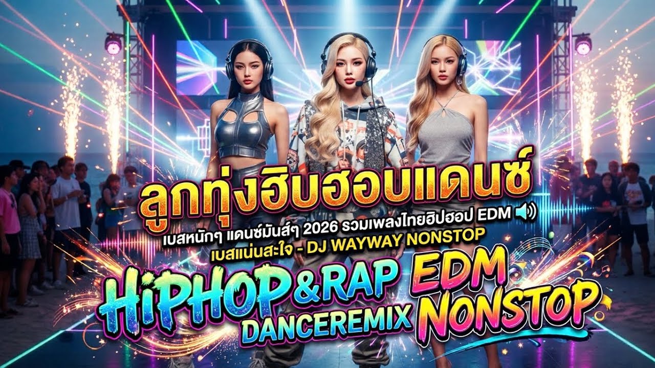 ลูกทุ่ง EDM Rap x HipHop 2026 - [Djwalkway] - เบสหนักสะเทือนตับ (Nonstop Mix)"🔥V.3