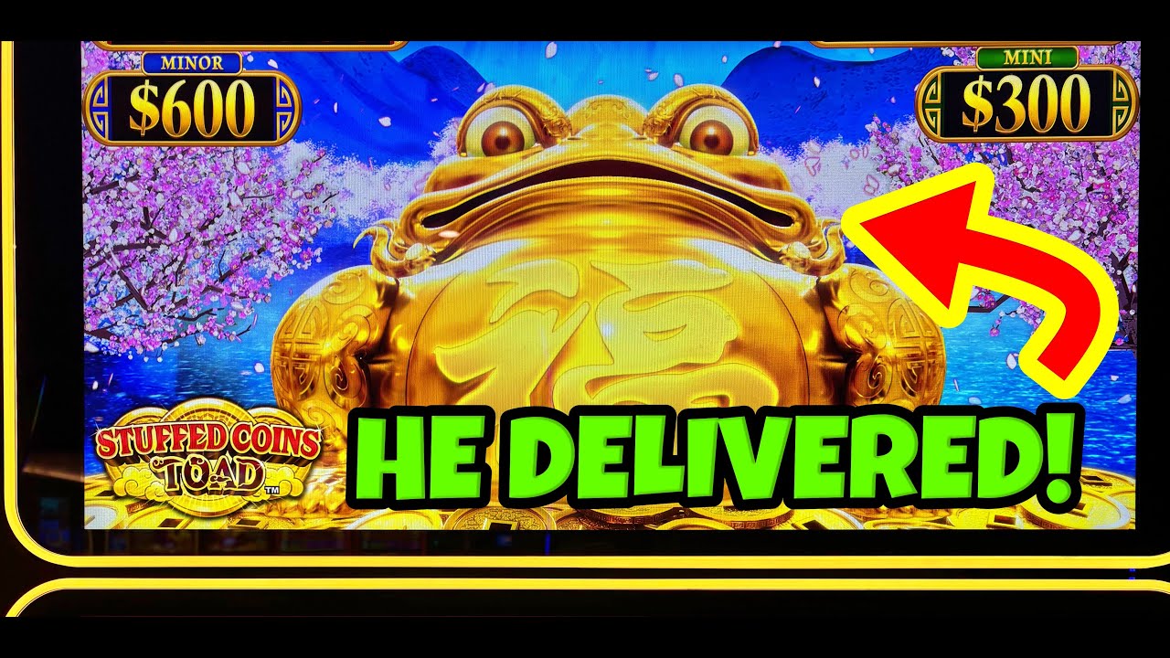 🚨NEW! Epic *Jackpot Handpay* Session on Stuffed Coins Toad Slot!