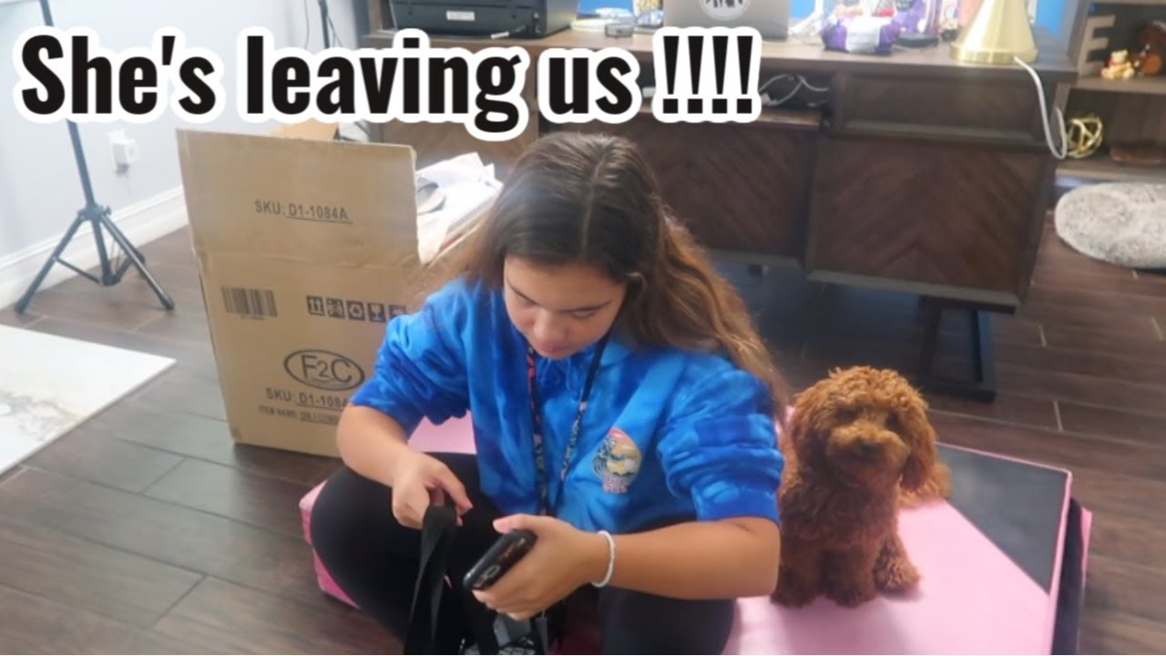 SHE'S  LEAVING US FOR THE FIRST TIME | SISTERFOREVERVLOGS #804