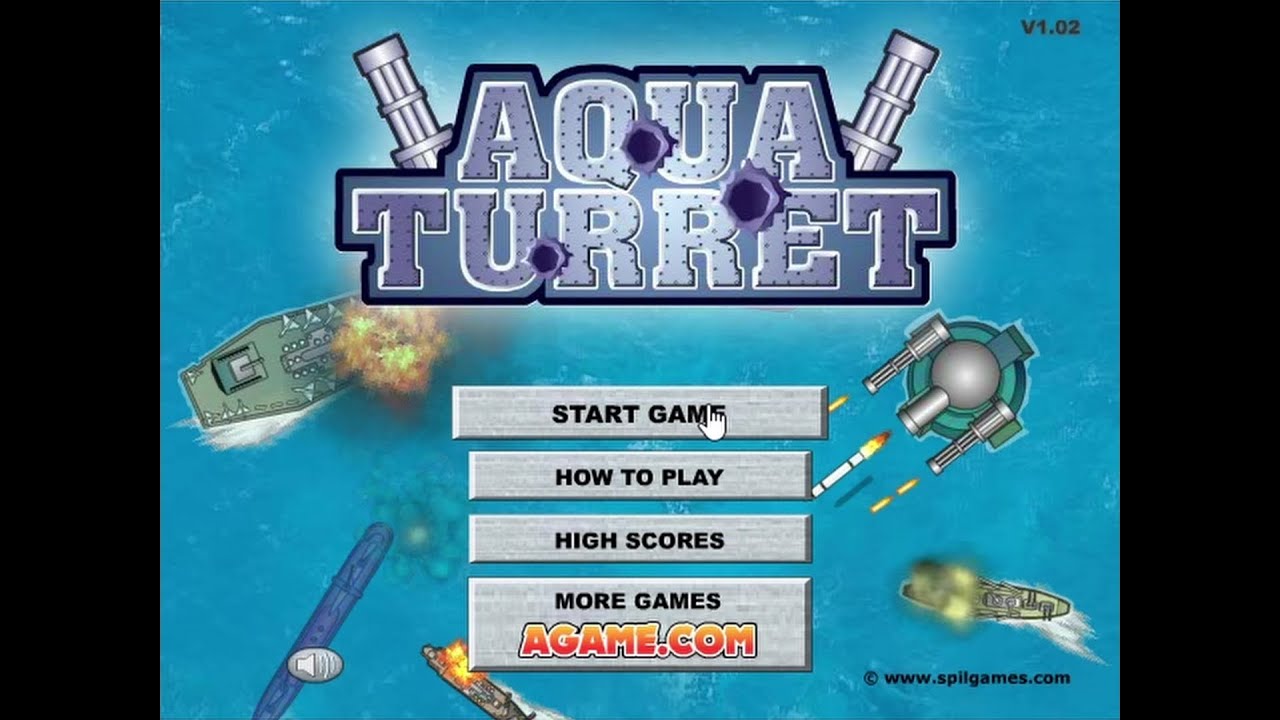 Aqua Turret (Flash Games)
