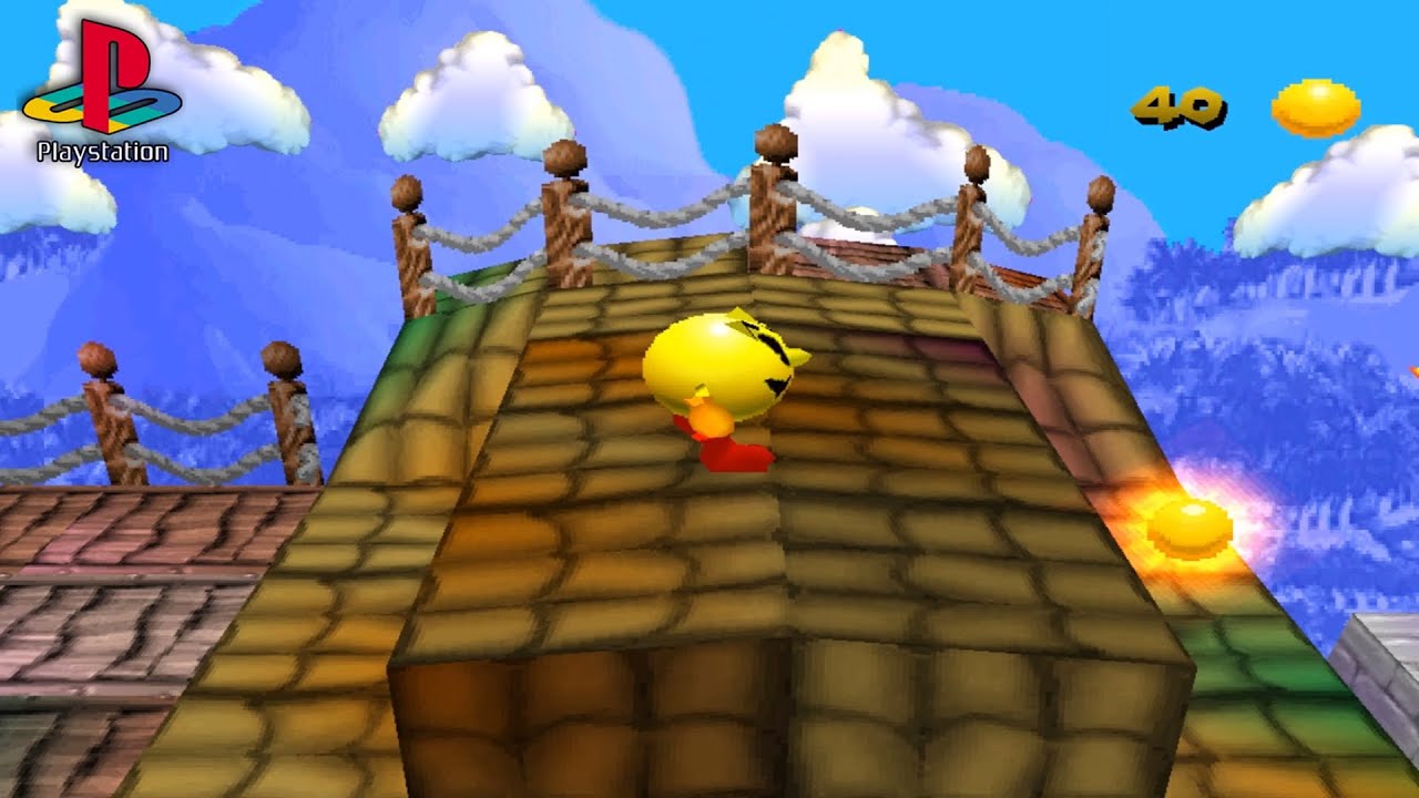 Pac-Man World (PS1 Gameplay)