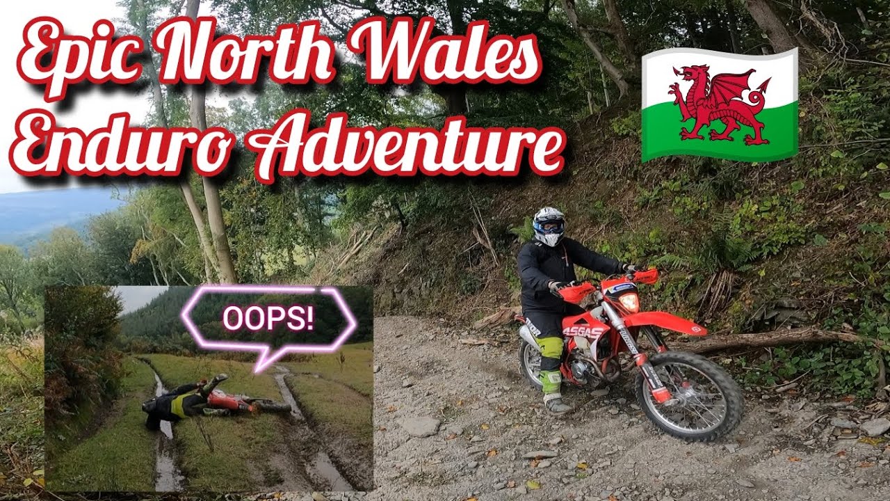 Epic North Wales Enduro Ride | Chirk to Lake Vyrnwy | KTM 350