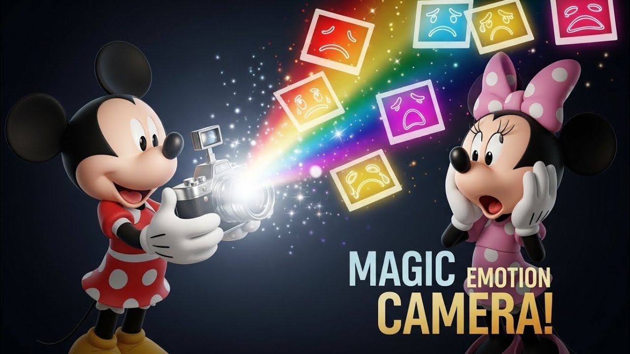 Mickey & Minnie Find a MAGIC Camera That Captures Emotions! 😲📸 (So Beautiful!)