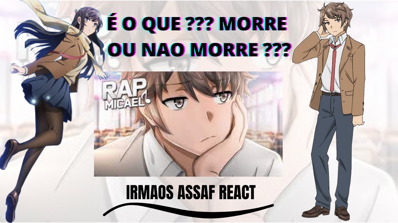 REACT Rap do Sakuta (Bunny Girl) | Micael