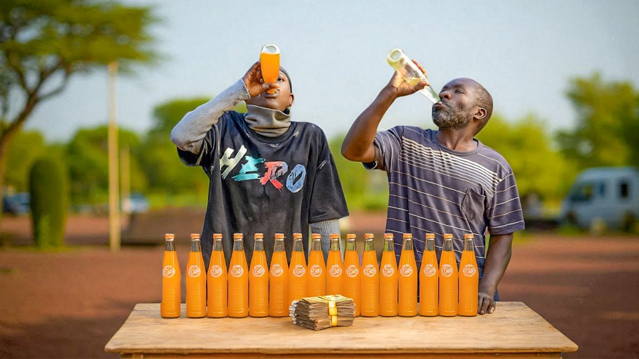 Extreme Fanta Drinking Challenge – Winner Takes All!