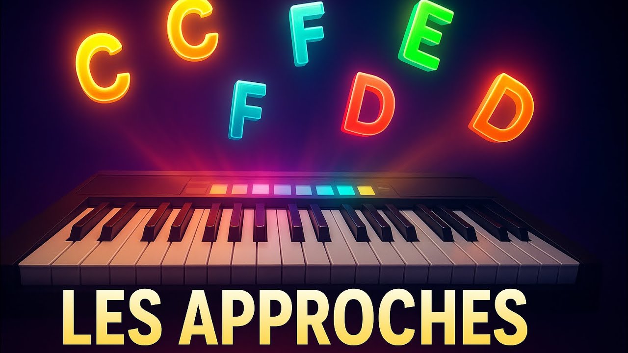 Les Approches au Piano Gospel 🎹 | Accords de Passage pour enrichir ton jeu – 1ère Partie