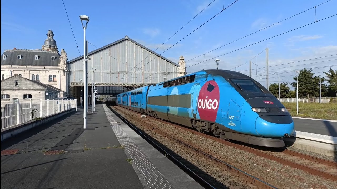 Une journée à La Rochelle (tgv, marchandises, ouigo...)
