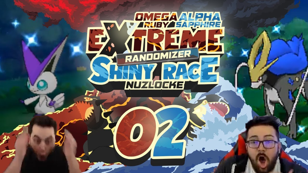 IS IT OVER?! INSANE LEGENDARY SHINIES!! Pokemon ORAS Extreme Randomizer Shiny Race Nuzlocke Ep 02