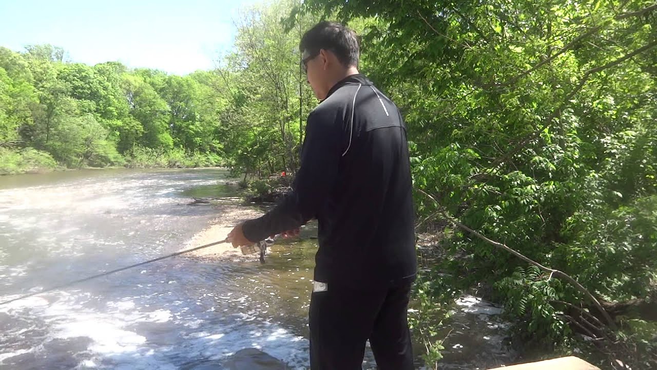 Fishing at Tyler State Park (Newtown, PA)
