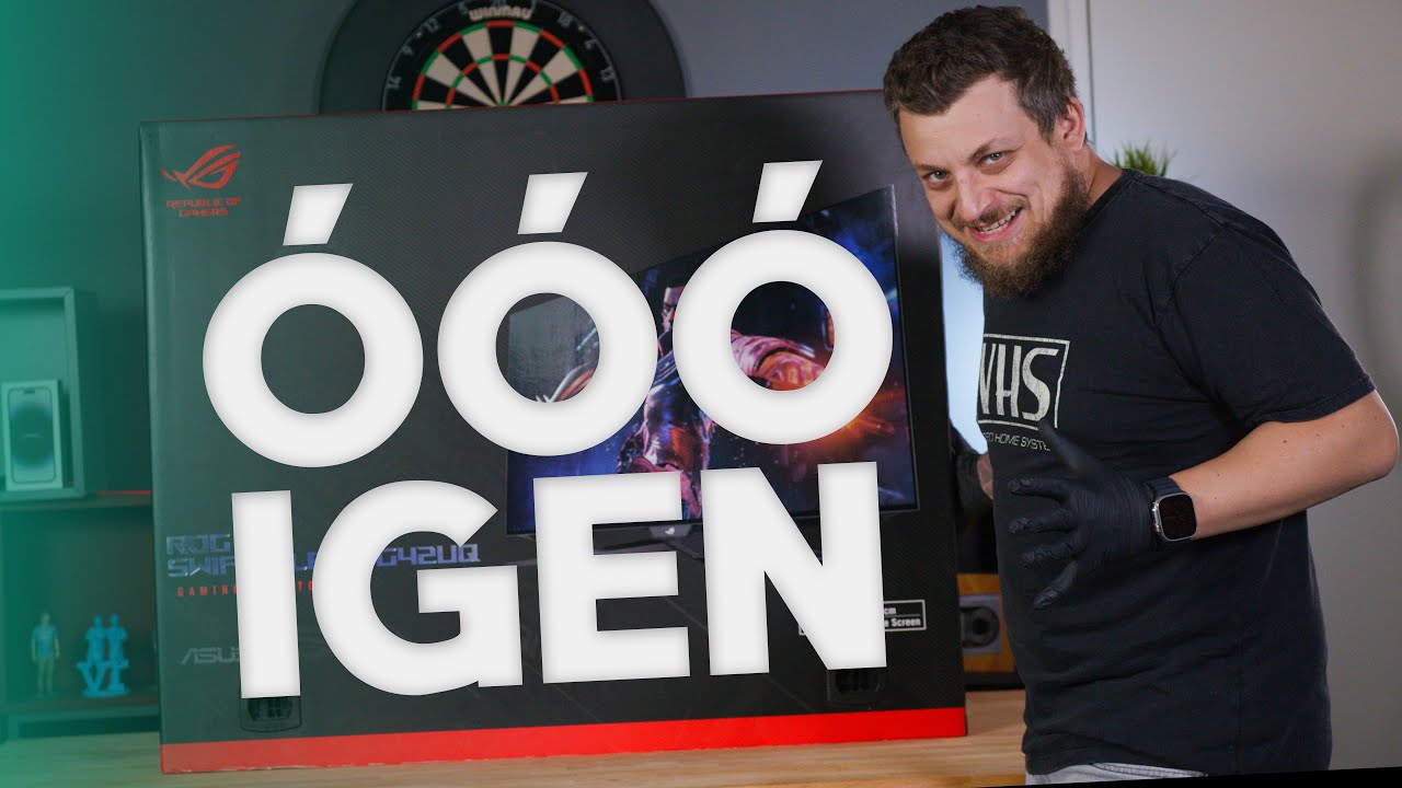 EZ MÁR TALÁN ELÉG NAGY! | ASUS ROG Swift PG42UQ