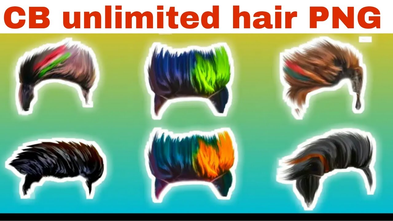 How to download Unlimited  CB editz hair png