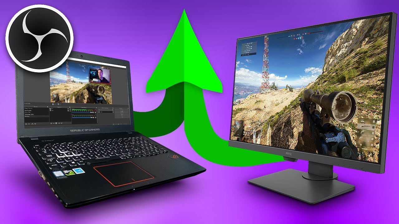 🔴 STREAM / RECORD 🔴 With Two PCs In OBS Studio (FREE NDI Plugin)