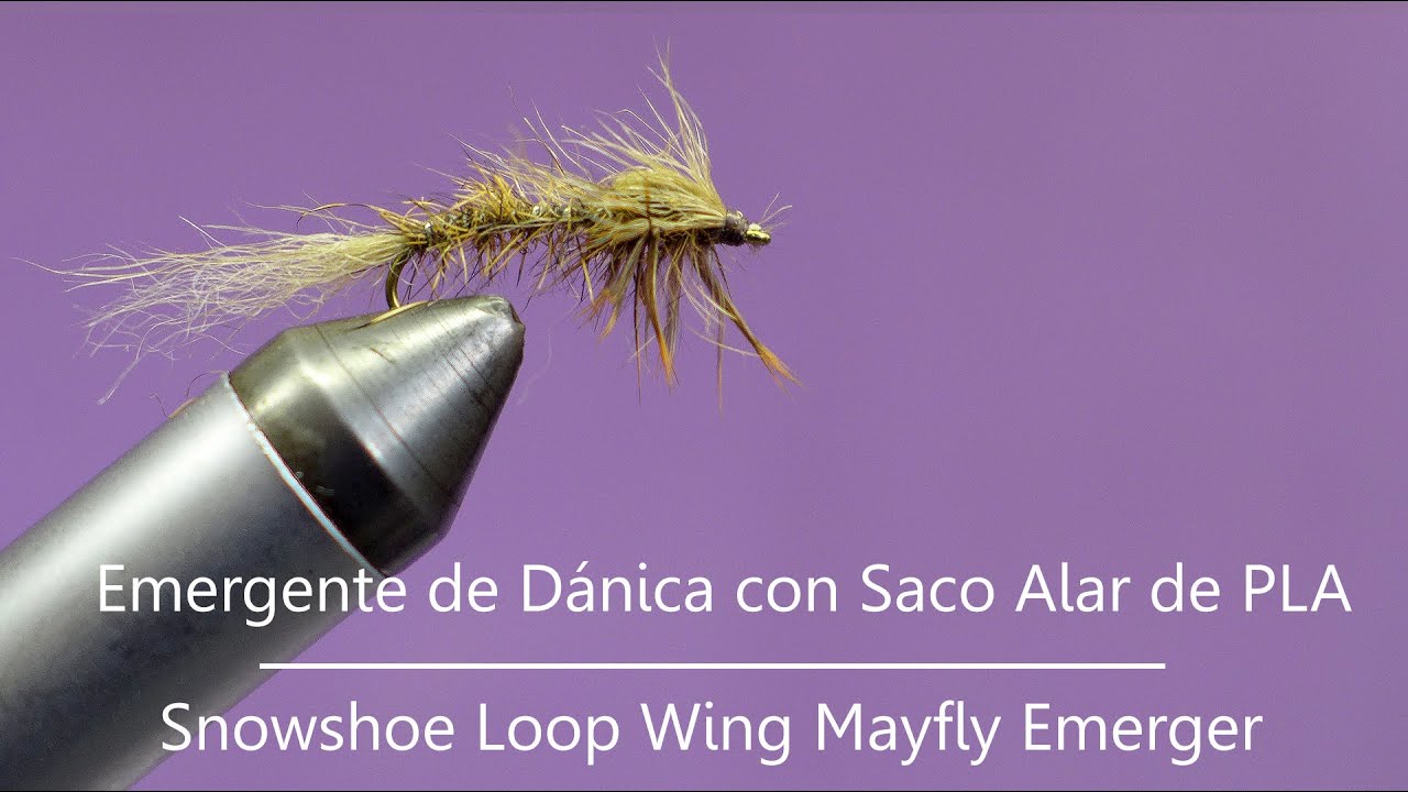 Montaje de una Emergente de  Mosca de Mayo con  Saco Alar de PLA y Becada