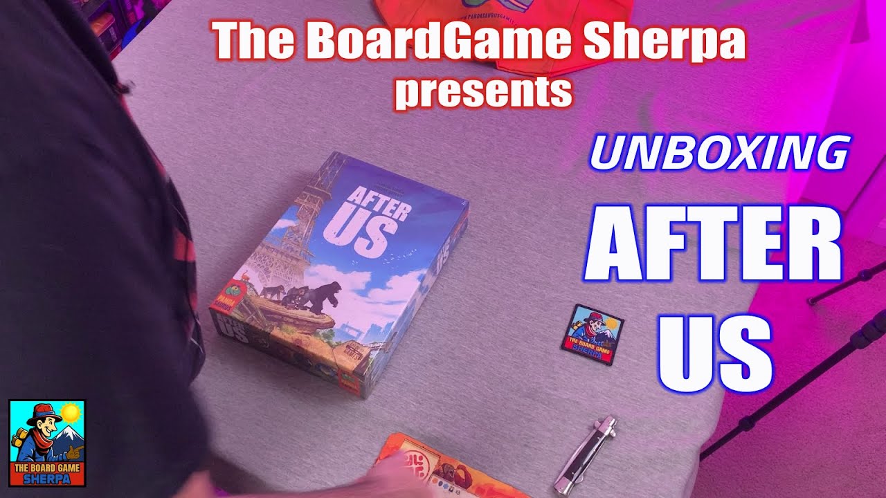Unboxing After Us by Pandasaurus Games - GenCon Preview!