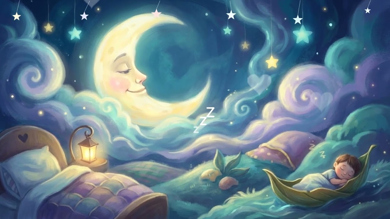 ☔ Gentle Rain Sounds 💖 Calm Baby Sleep Music All Night 🌙