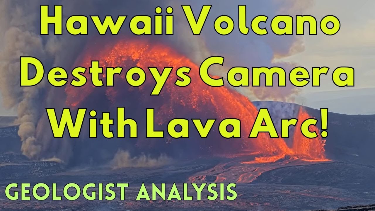 Eruption Wipes Out Live Webcam With Lava Fountains! Episode 38 of Kilauea