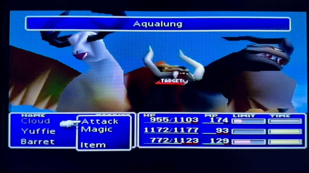 ASMR: Aqualung, Big Guard & White Wind (Enemy Skills) - FF7