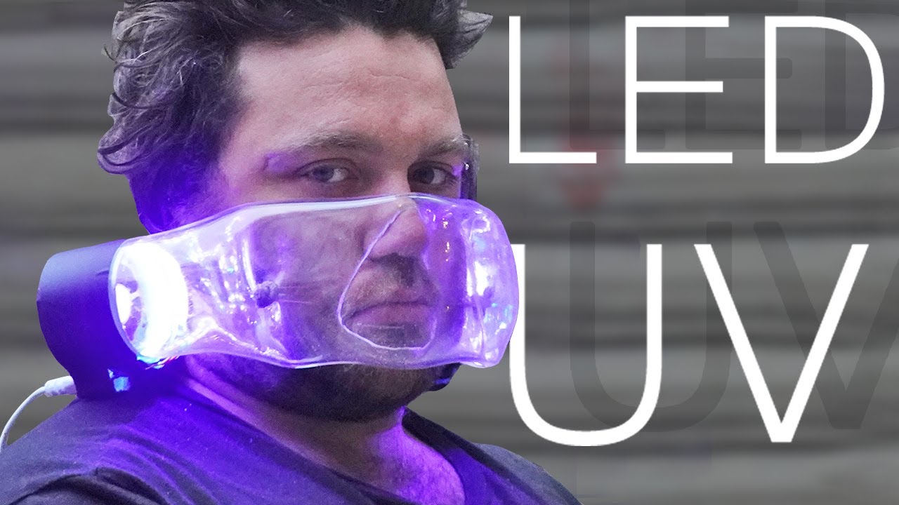 Mascherina Fai da Te con luce UltraVioletta