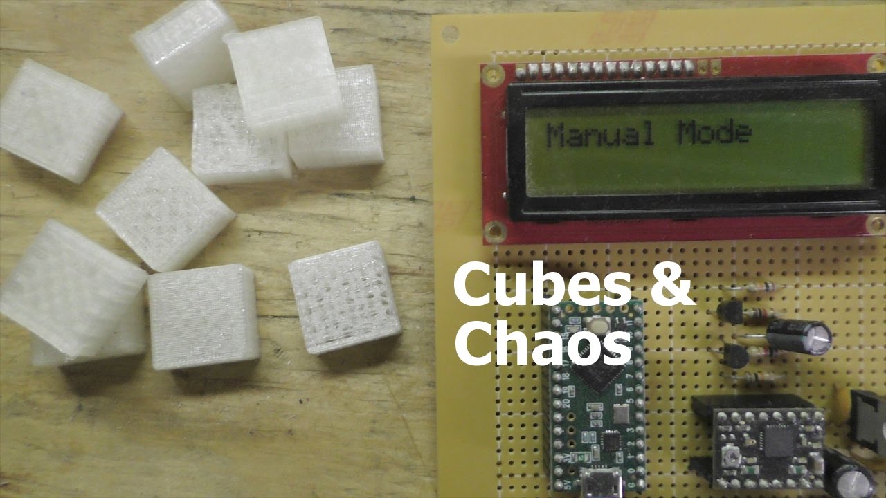 Filament Extruder #12 - Cubes and Chaos