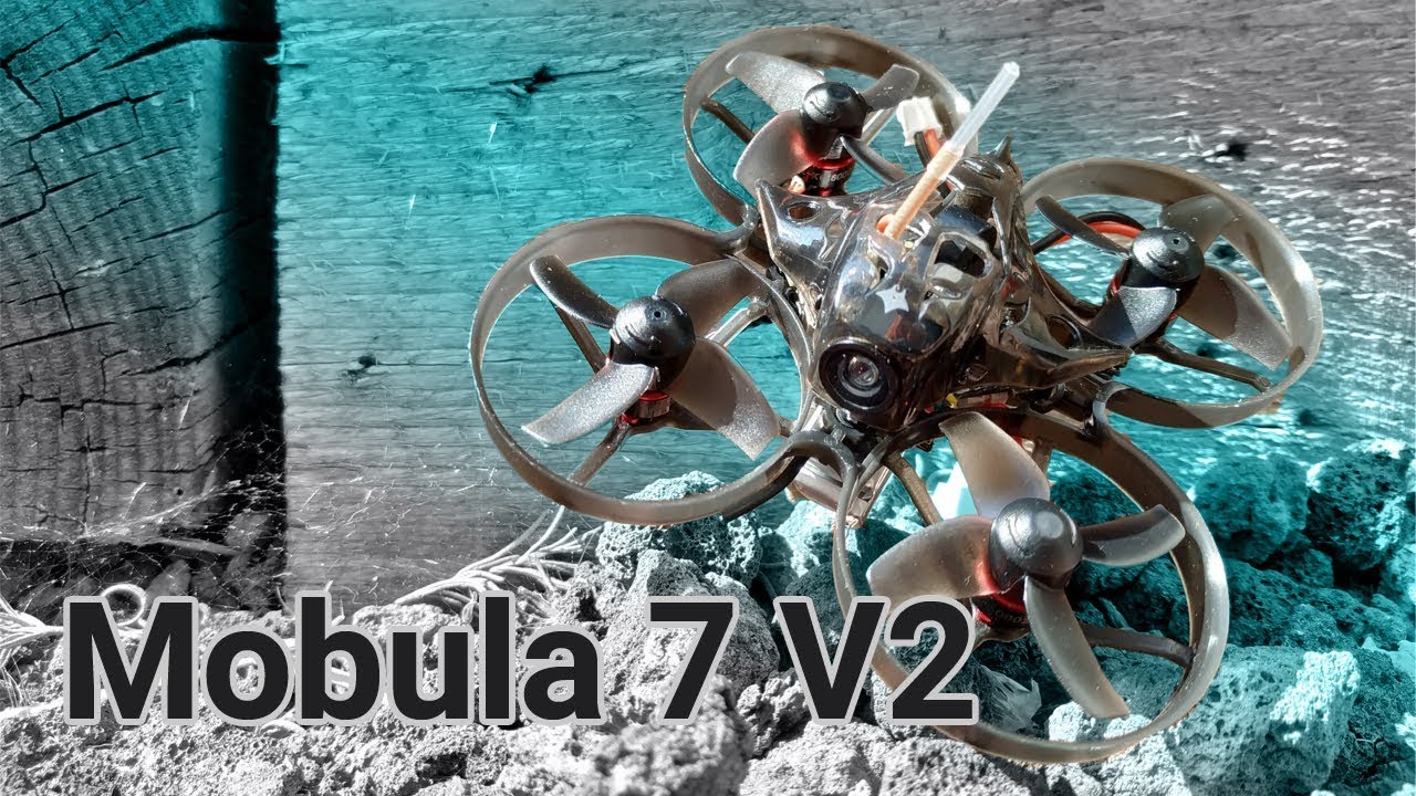 Reseña del drone Mobula 7 V2 $95 usd