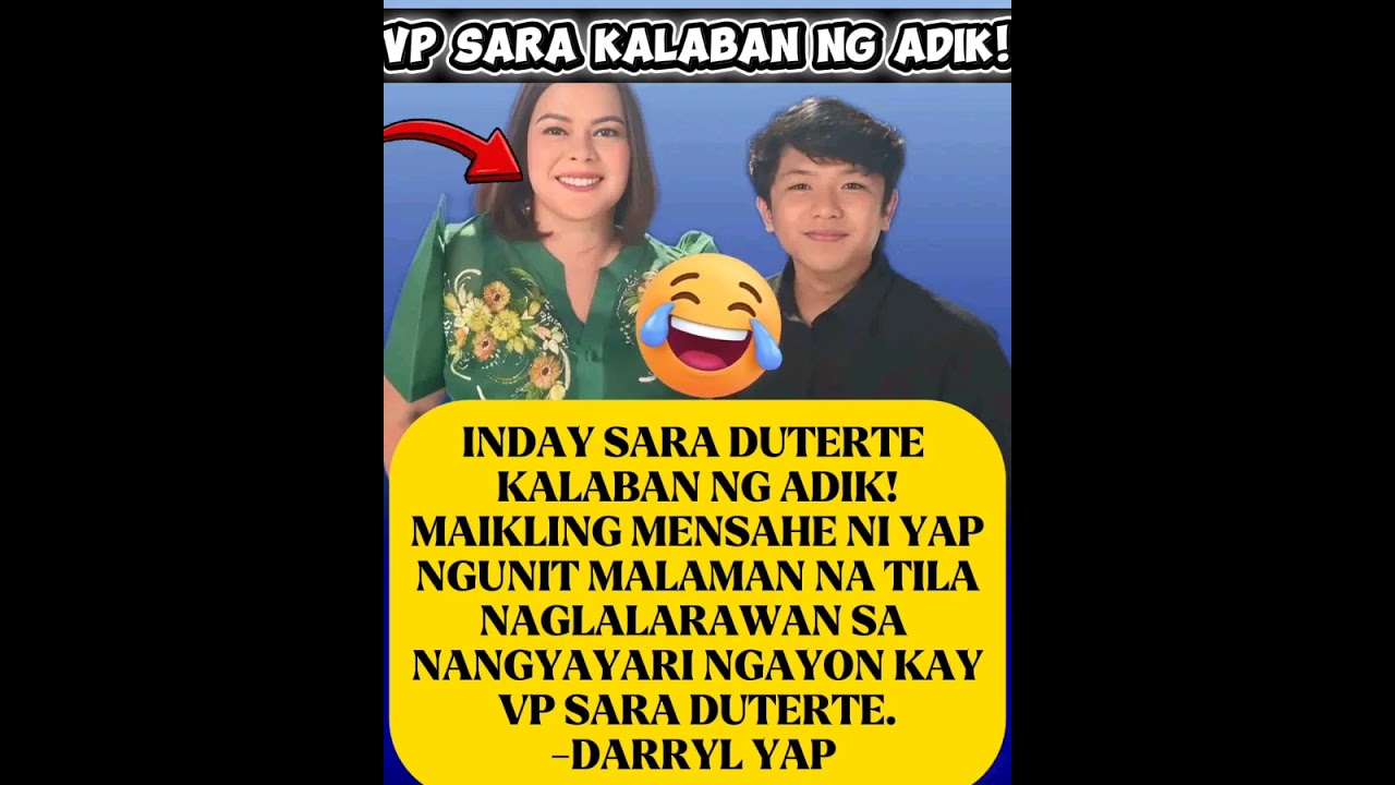 VP SARA DUTERTE VS PRESIDENT BBM: KALABAN NG ADIK FUNNY COMMENT#funny#comedy#jokes#foryou#shorts