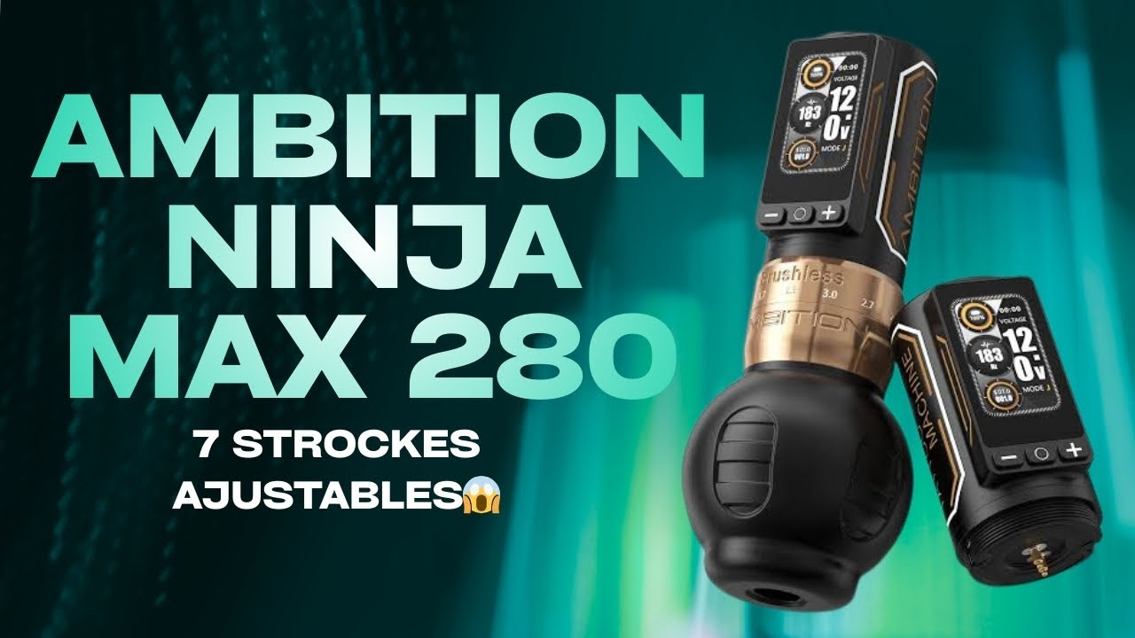 Ambition ninja max 280 TATTOO MACHINE review