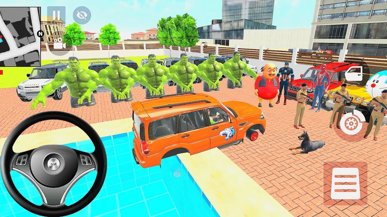 🚔Modified Police Car 🚨 Gangster Life in Indian Streets | Open WorldGame game for android ❤️
