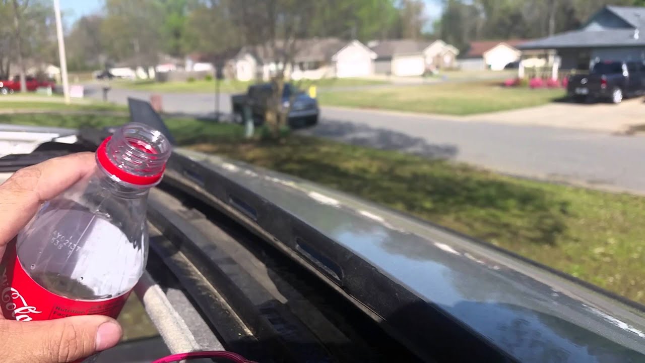 06 trailblazer sunroof drains