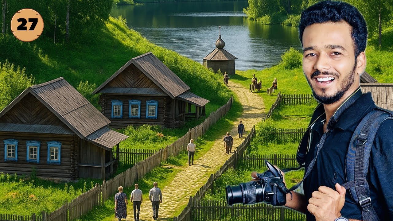 I Visited Russia’s Beautiful Village 🤗