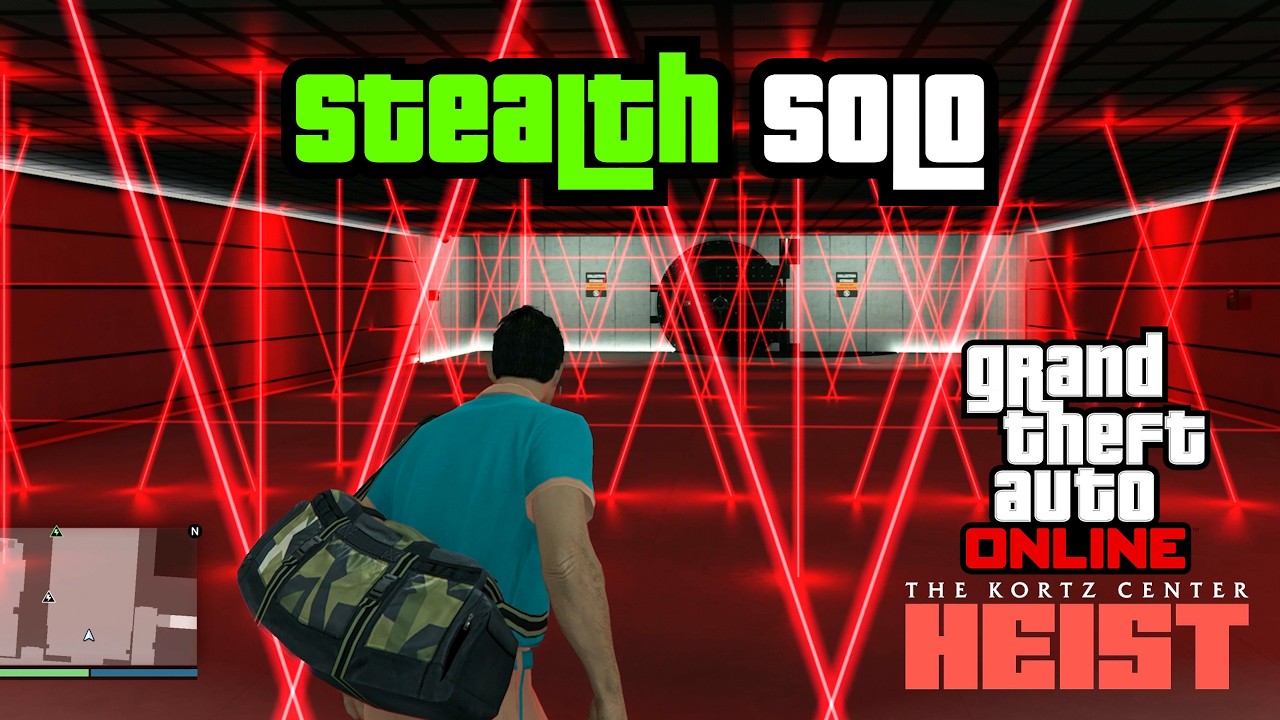 GTA 5 &mdash; Финал ограбления Kortz Center, скрытное прохождение, СОЛО