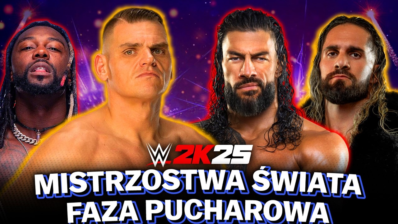 🔴MISTRZOSTWA ŚWIATA WRESTLINGU WWE 2K25 (Faza Pucharowa) | Najlepsze 8! Kto Zawalczy o Mistrzostwo?
