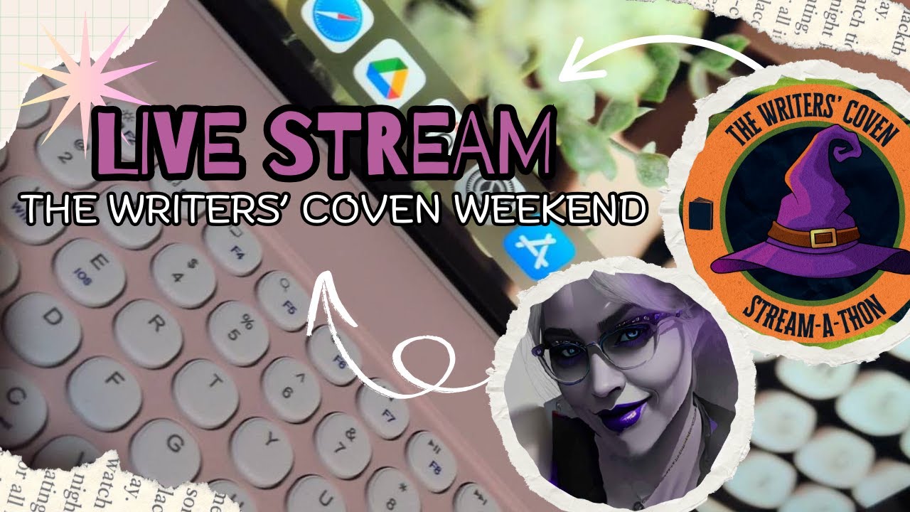The Writers' Coven: An Authortube Stream-a-thon | Stream #2
