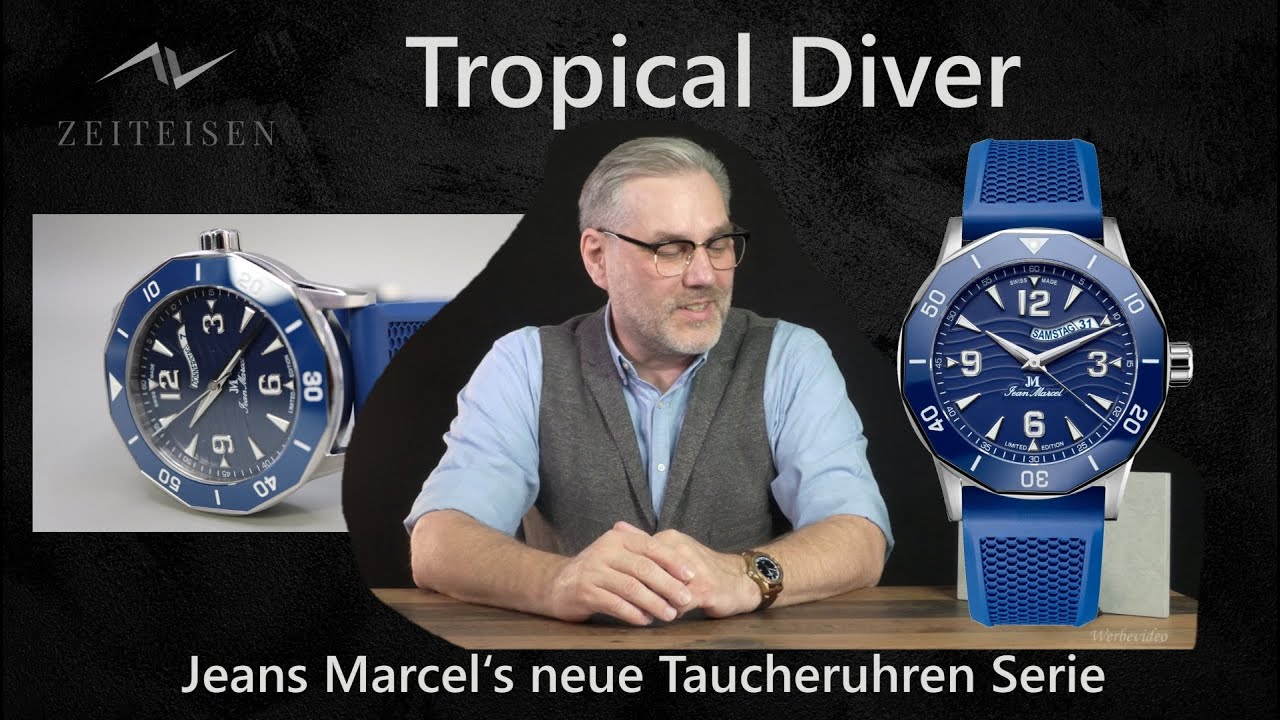 Tropical Diver - Neuheit 2024 bei Jean Marcel, limitiert auf 300 Stk.