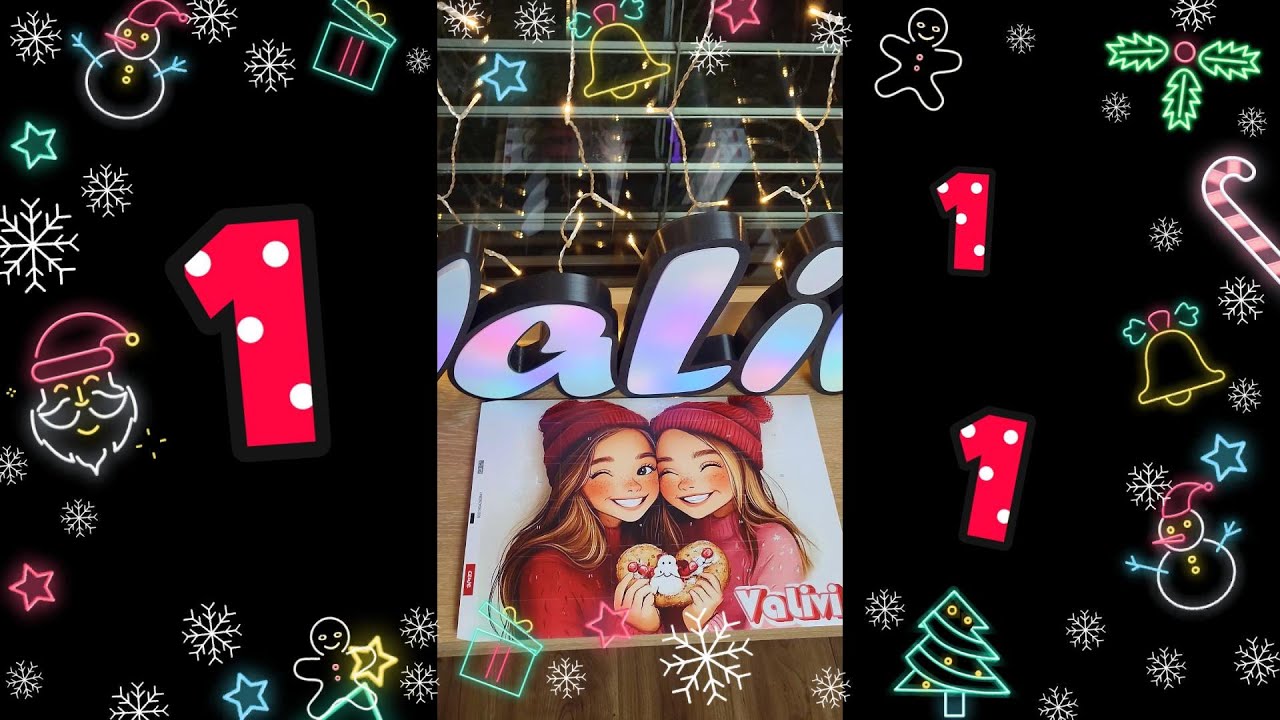 VaLivi plus Sisters Adventskalender unboxing Türchen 1-12 🎁 Weihnachten 2024 |VaLivi