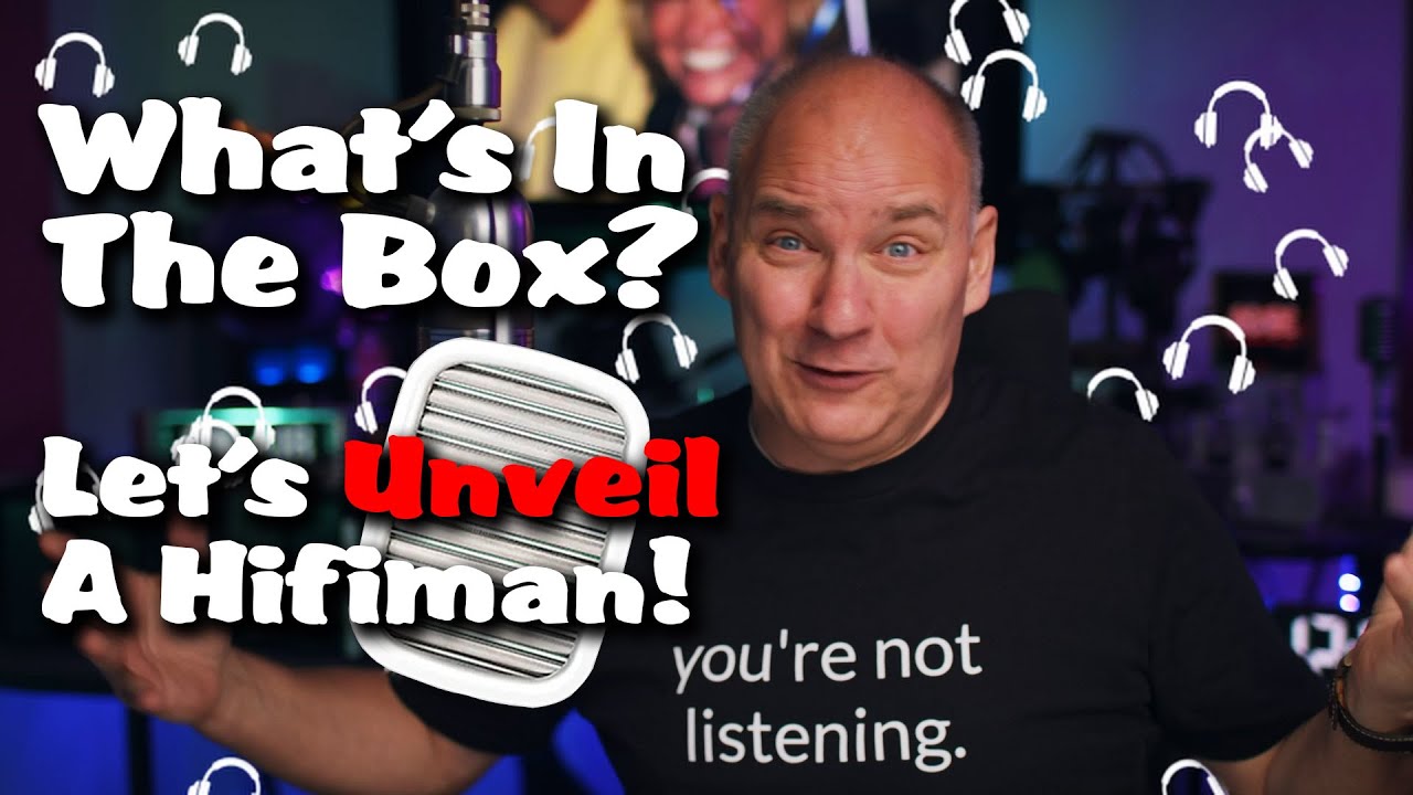 Что в коробке? Давайте рассмотрим Hifiman! -------------------------------- Представлены наушники...