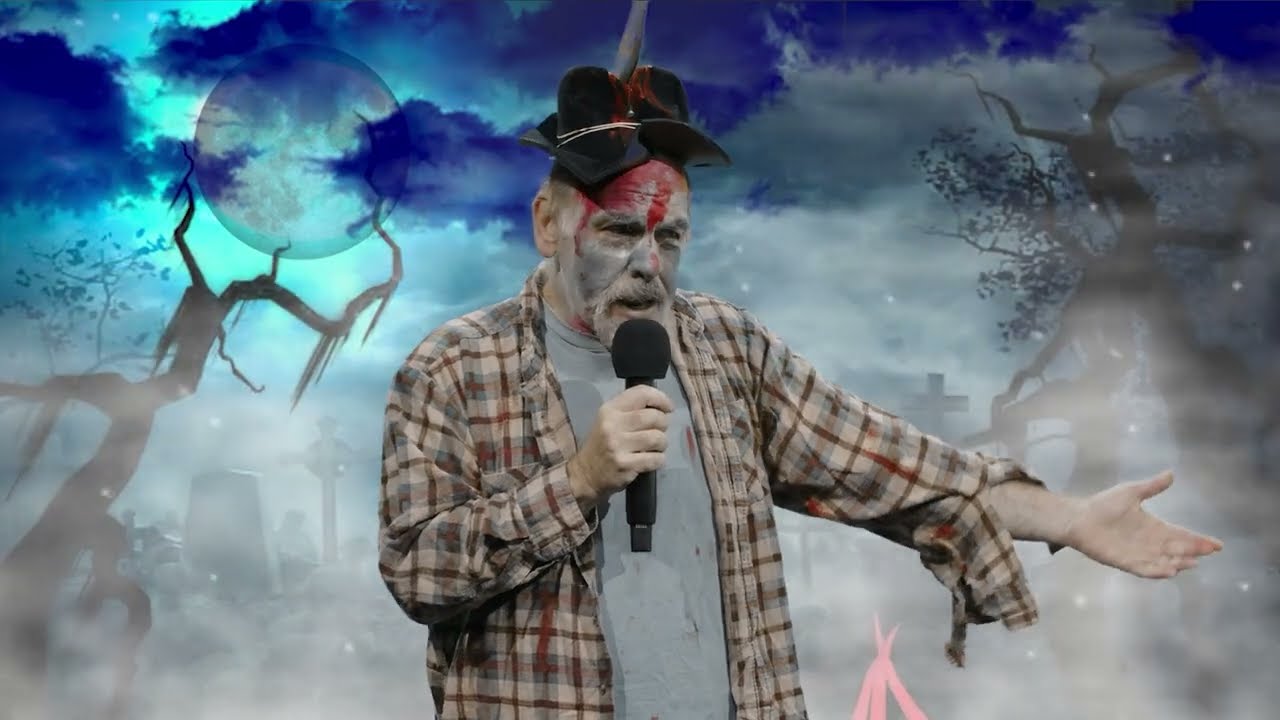 Zead the Zombie sings Monster Mash