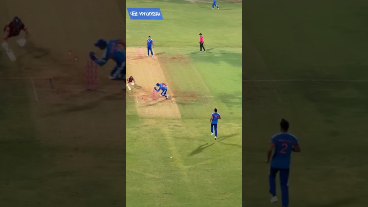 A moment to remember Finals unlocked Jacob Bethell run out. #jacobbethell #icct20wc2026 #indvseng